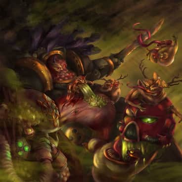 Nurgling Fiesta by Blante (Blante-Art | blante.d3t)