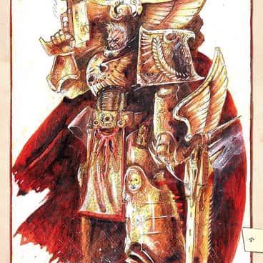 Rogal Dorn by John Blanche