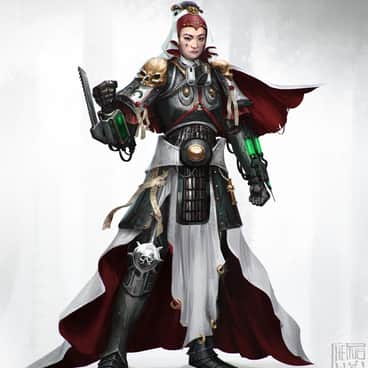 Sister Hospitaller by Ruo Yu Chen (RuoYuArt | lnsan1ty)
