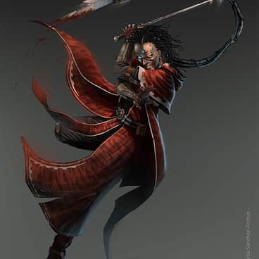 Acuitor Mech-Assassin by Tania Sanchez-Fortun (aguilas | tania_sanchezfortun_art)