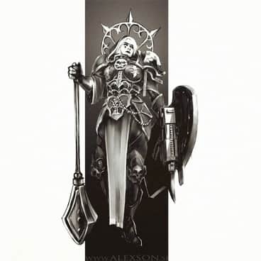 Adepta Sororitas by Alexander Forssberg (alexson)