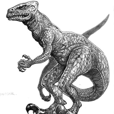 Carnosaur by Tony Ackland (Anthony Ackland)