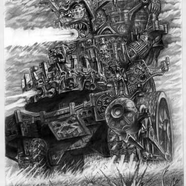 Cauldron of Blood by Tony Ackland (Anthony Ackland)