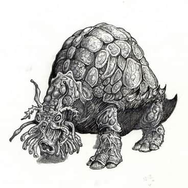 Ferro-Beast by Tony Ackland (Anthony Ackland)