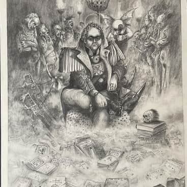 Gerontius Helmawr by John Blanche