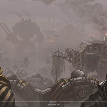 Iron Warriors by Zhang Bozi (Z-Bozi)