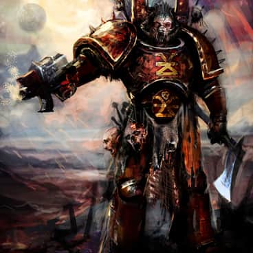 Khorne Space Marine by Piotr Chrzanowski