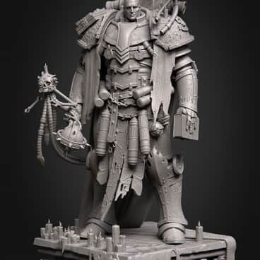 Lorgar Aurelian by Alexei Konev (alexeikonev)