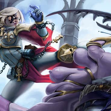 Nun and the Fiend by Constance Houang (StellaSplendens_C)