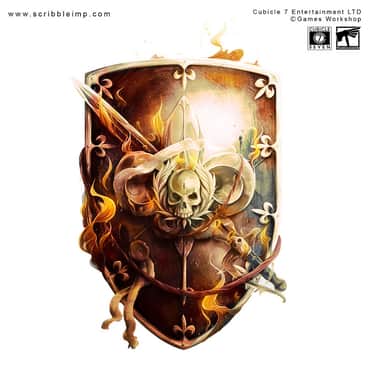 Order of the Sanctified Shield by Erin Rea (Scribble Imp)