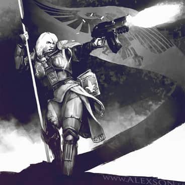 Sister of Battle by Alexander Forssberg (alexson)