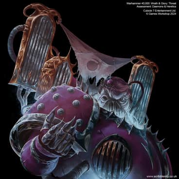 Slaanesh Noise Marine by Erin Rea (Scribble Imp)