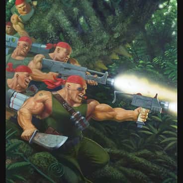 Catachan Jungle Fighters by Philip Sibbering (Phil Sibbering)
