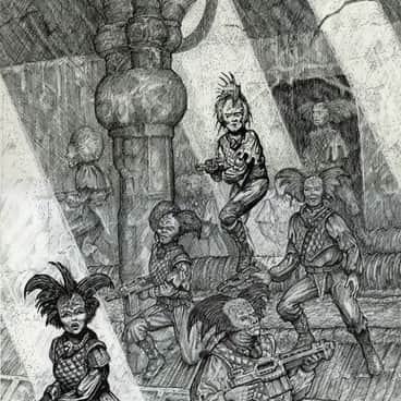 Confrontation by Tony Ackland (Anthony Ackland)