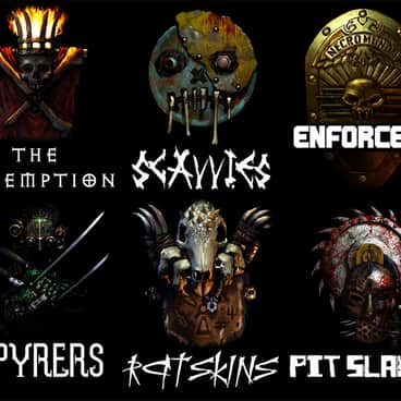 Necromunda Badges by Will Beck