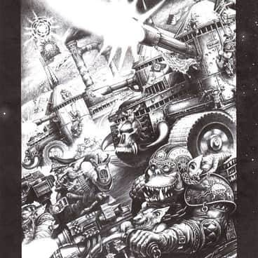Ork Battlewagon by Stephen Tappin