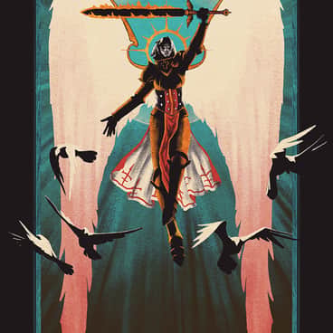 Saint Celestine by Alfie Garland (echo___river)