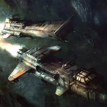 Shark Assault and Starhawk Bomber by Zachary Graves (Columbussage)