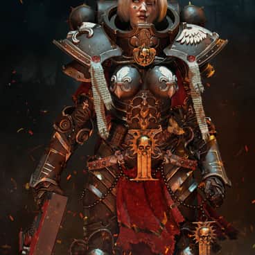 Sister of Battle by Gurjeet Singh (gurjeetart)