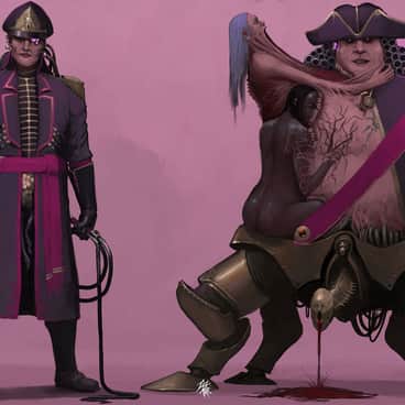 Slaanesh Cultists by Marat Tazhitdinov (TazMar | fat-elf | Taz-Mar)