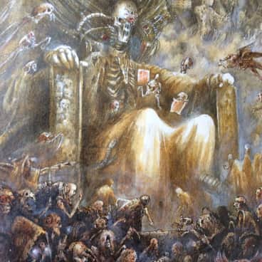 The Emperor of Mankind by John Blanche