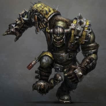 Bad Moons Ork by Gareth Hector