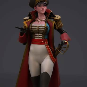 Commissar Soboleva by Vadim Bakhlychev (slipgatecentral | Vadim B)