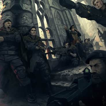 Gaunt’s Ghosts by Alec Thomas (wrigglybear_art)