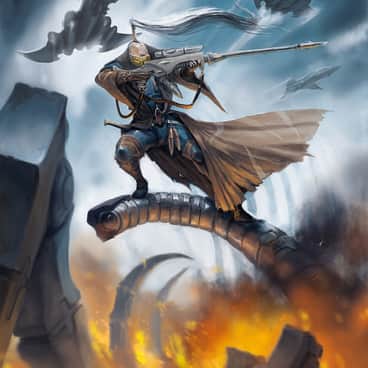 Illic Nightspear by Tze Kun Chin (陈志堃 | Kevin Chin | kingmong2k3 | kingmong)