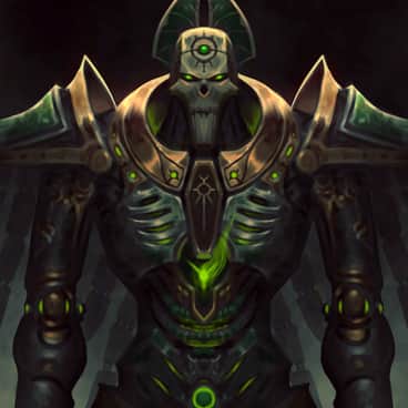 Necron Overlord by Mohamed Saad (TheFearMaster | TFMsaad)