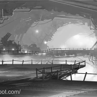 Ork Vehicle Bay by Paul Dolan (PaulDolanArt)