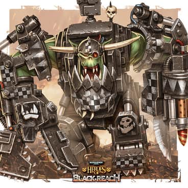 Ork Warboss by Alexandre Bonvalot (Alex Bonvalot | alex_bonvalot_art)