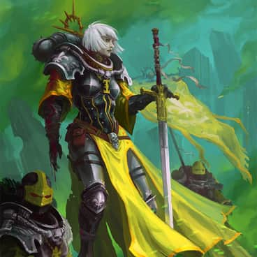 Sisters of Battle by Gwayne Li (Eupackardia)