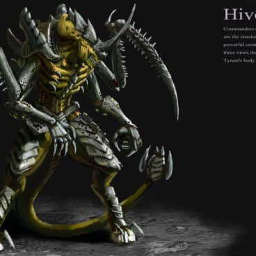 Tyranid Hive Tyrant by Hannu Kokkonen (LordHannu)