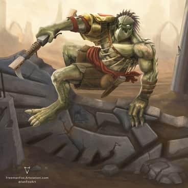 Ka’toht T’rak by Ian Fox (IanFoxArt | IanFreemanFox)