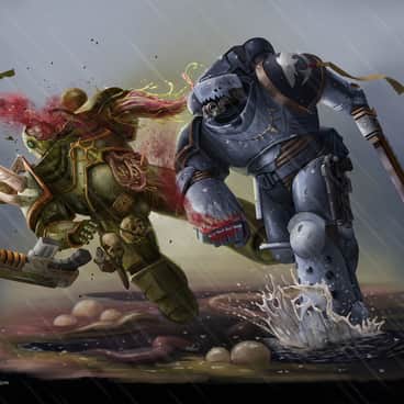 Shark Boi vs StinkPot by Ian Fox (IanFoxArt | IanFreemanFox)