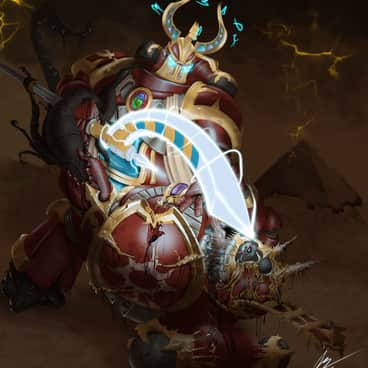 Ahriman Purging the Change by Johnny Zercher