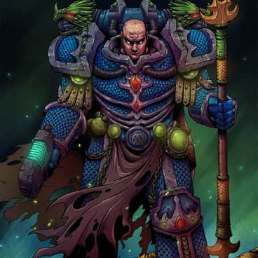 Alpharius Omegon by Christopher Regalario (shinsirhcart | Shin Sirhc)
