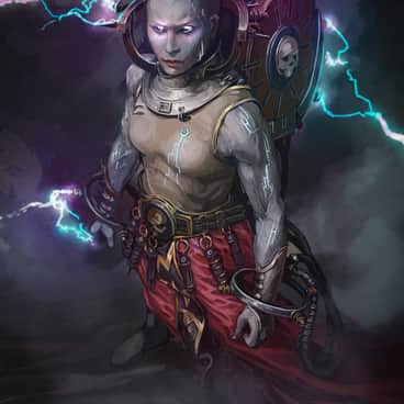 Electro-Priestess by Nictanova (Gear Jumper | Nicta_nova)
