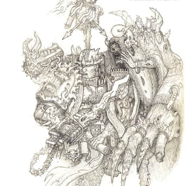Word Bearers by Thomas Mack (zuboros)