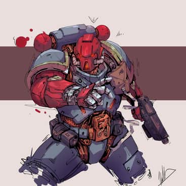 Astartes by Albert Sargsyan (AboSargsyan | allberths)
