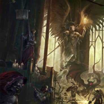 The Blazing Seraph by Alvaro Jiménez (alvarojh.0 | alvarojh_art)