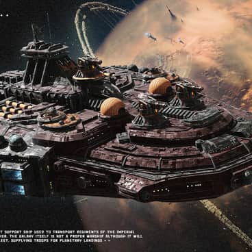 Galaxy Class Troop Ship by Smirnov Artyom
