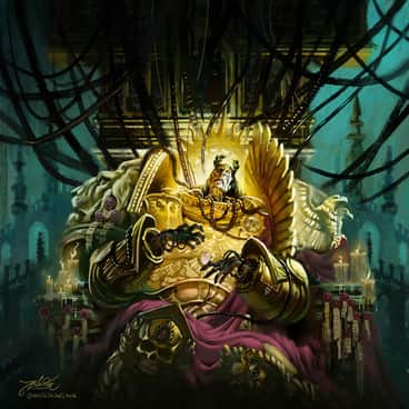 God-Emperor of Mankind by Moritz Bludau (moritzBludau | moritzdraws40k)