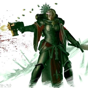 Sister of Battle by Oscar Obando (o8o8das)