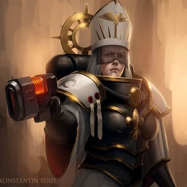 Sister of Battle by Konstantin Void (MrCoon | kookoudge | konstantinvoid)