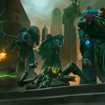 Ultramarines vs Necrons by Konstantin Void (MrCoon | kookoudge | konstantinvoid)