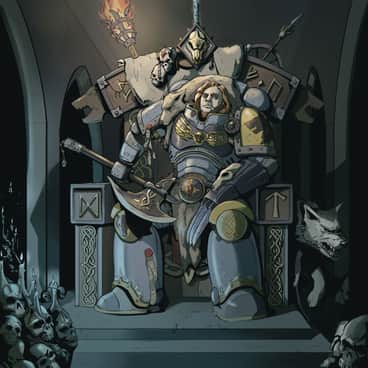 Warhammer Throne by Matías Pascual (pirolnogolongo)