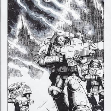Blood Angels by Garry Wharton (gwhartonart) | Blood Angels by Garry Wharton (gwhartonart)