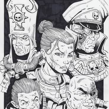 Captain Lesk by Garry Wharton (gwhartonart)